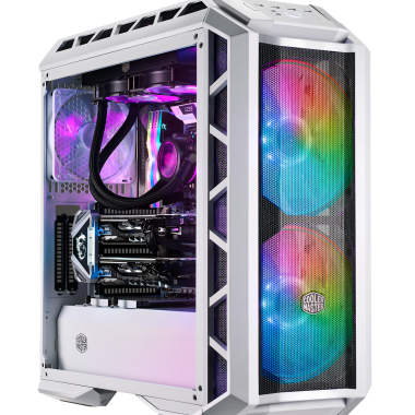 Case CoolerMaster H500P TG MESH WHITE ARGB