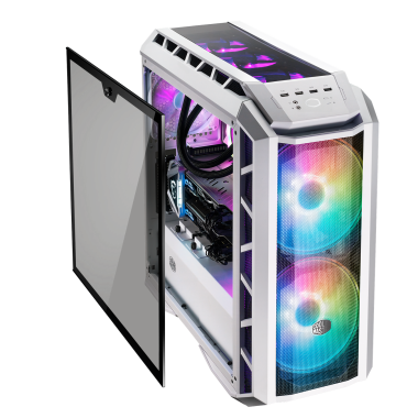 Case CoolerMaster H500P TG MESH WHITE ARGB