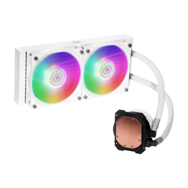 TẢN NHIỆT NƯỚC COOLER MASTER MASTERLIQUID 240L Core WHITE