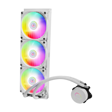 TẢN NHIỆT NƯỚC COOLER MASTER LIQUID ML360L V2 ARGB WHITE