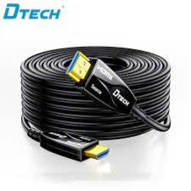 Cáp HDMI 2.0 sợi quang chuẩn 4K@60Hz chính hãng Dtech dài từ 2M đến 100M