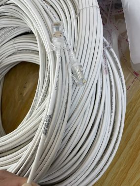 Cáp mạng CAT 6 chống nhiễu SIEMON dài 10m 15m màu trắng