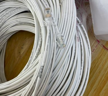 Cáp mạng CAT 6 chống nhiễu SIEMON dài 10m 15m màu trắng