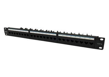 Patch panel 24P CAT6 UNITEK T026ABK