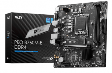 Mainboard MSI Pro B760M-E DDR4