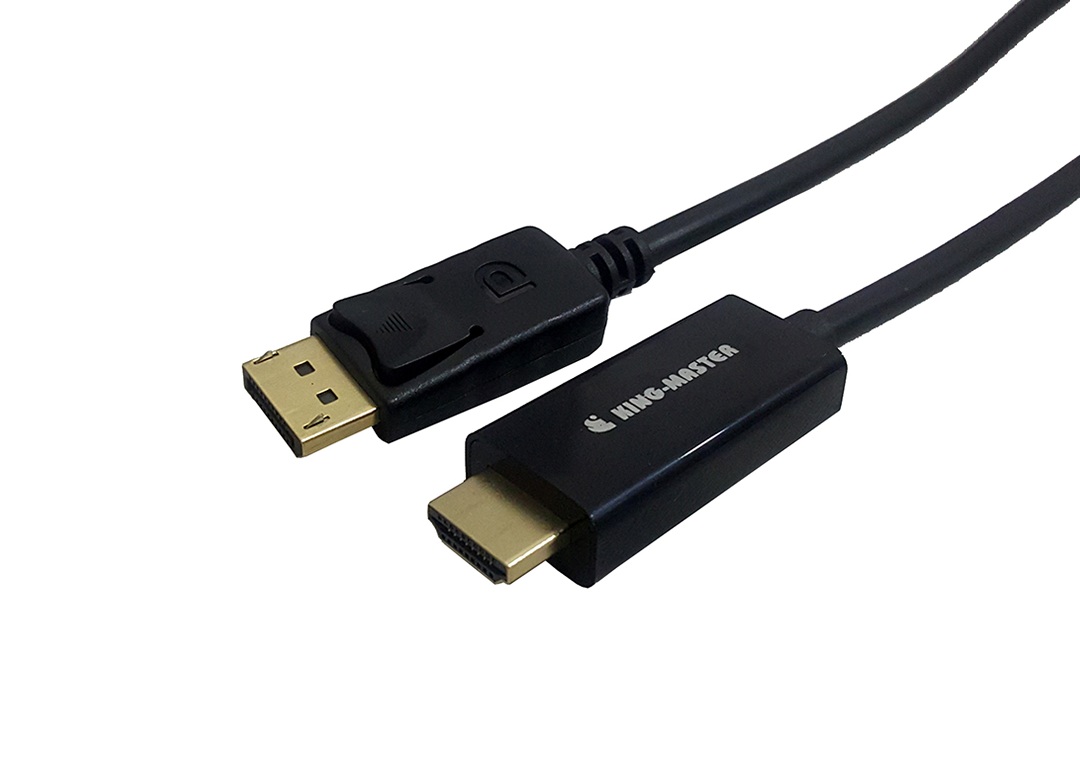 Cáp chuyển đổi Dislayport sang HDMI dài 1.8m Kingmaster KM026