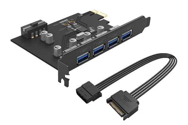 Card mở rộng 4 cổng USB 3.0 Orico PME-4U Chính Hãng