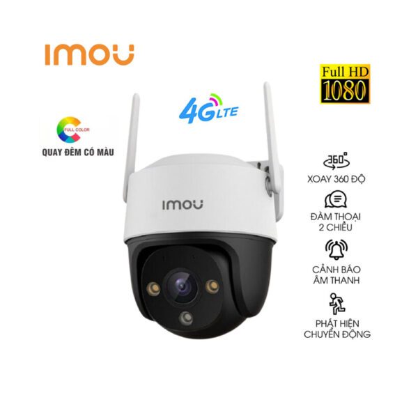 Camera Wifi PT Full Color 2MP iMOU IPC-S21FTP kết nối 4G