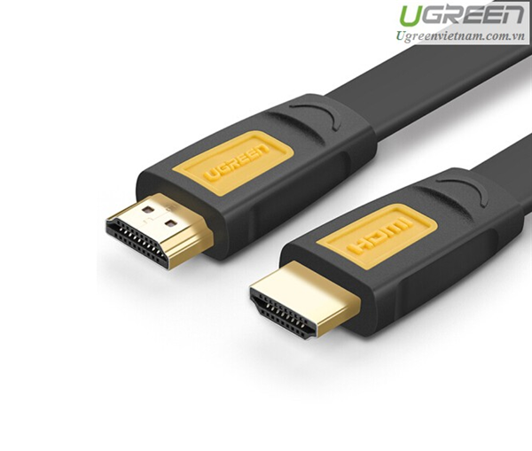 Cáp HDMI sợi dẹt hỗ trợ 4Kx2K chính hãng Ugreen cao cấp