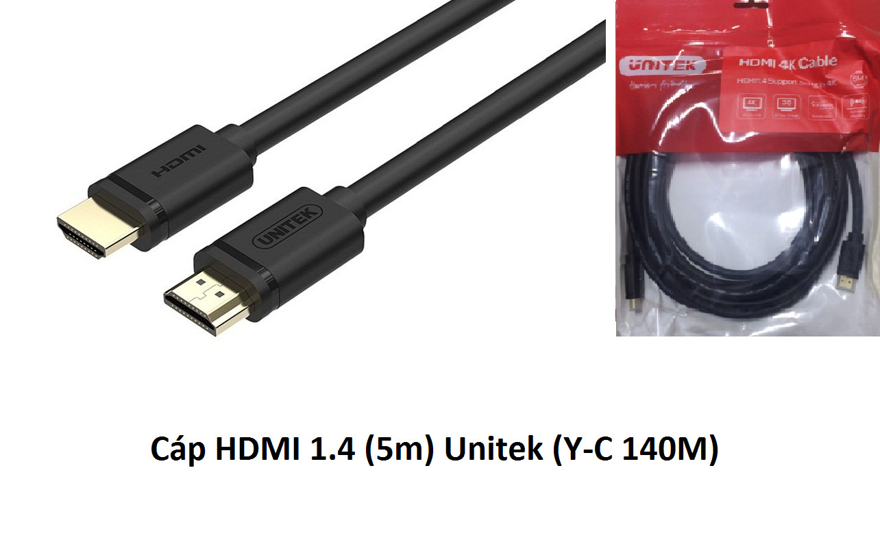 Cable HDMI 5m Unitek Y-C140M