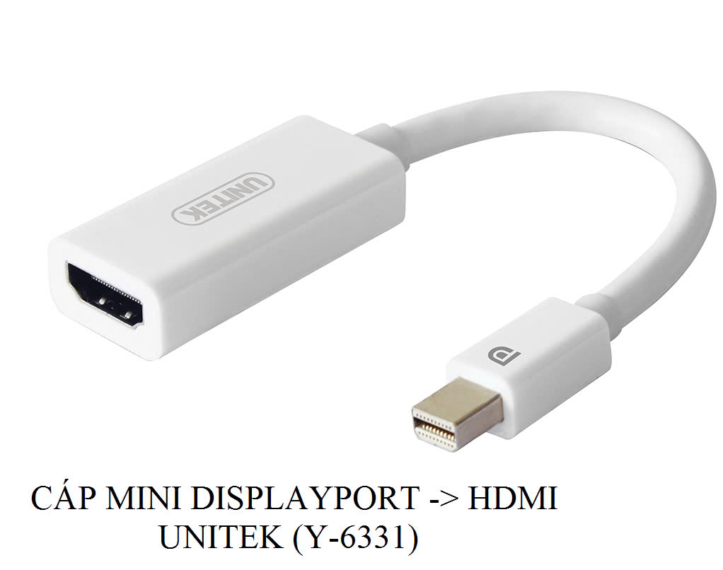 Cáp chuyển đổi Mini DisplayPort sang HDMI UNITEK Y-6331