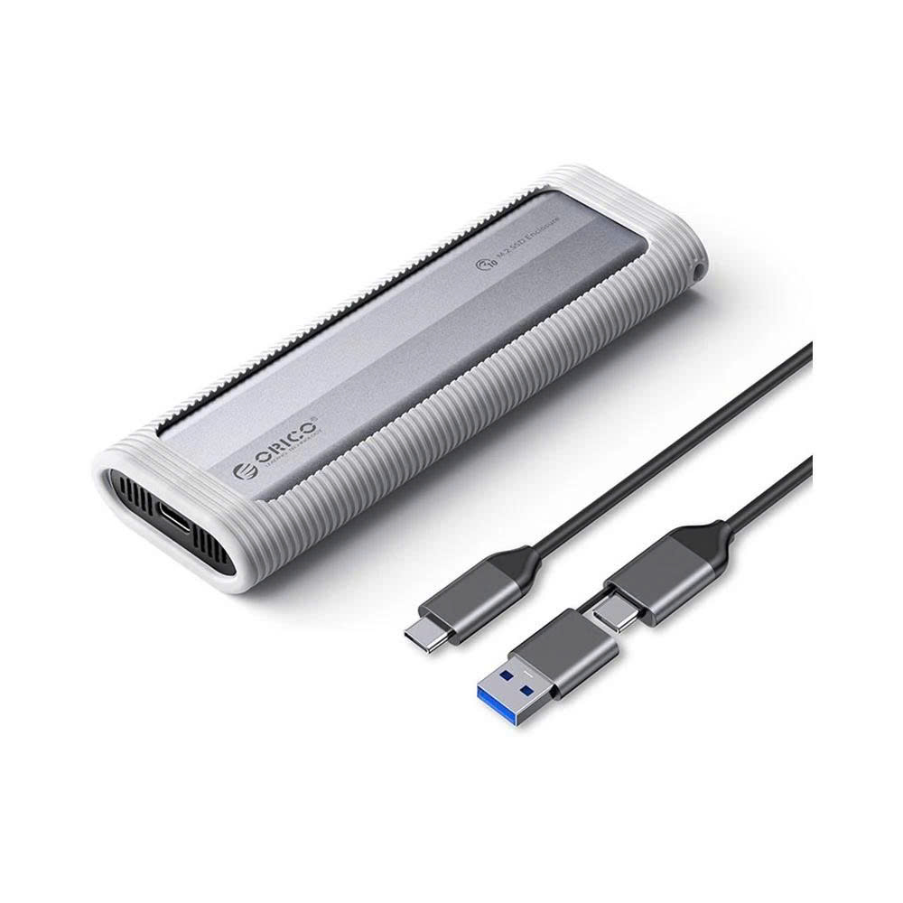 Box di động SSD M.2 PCIe NVMe 10Gbps Orico AXM2-G2-V1-GY-BP