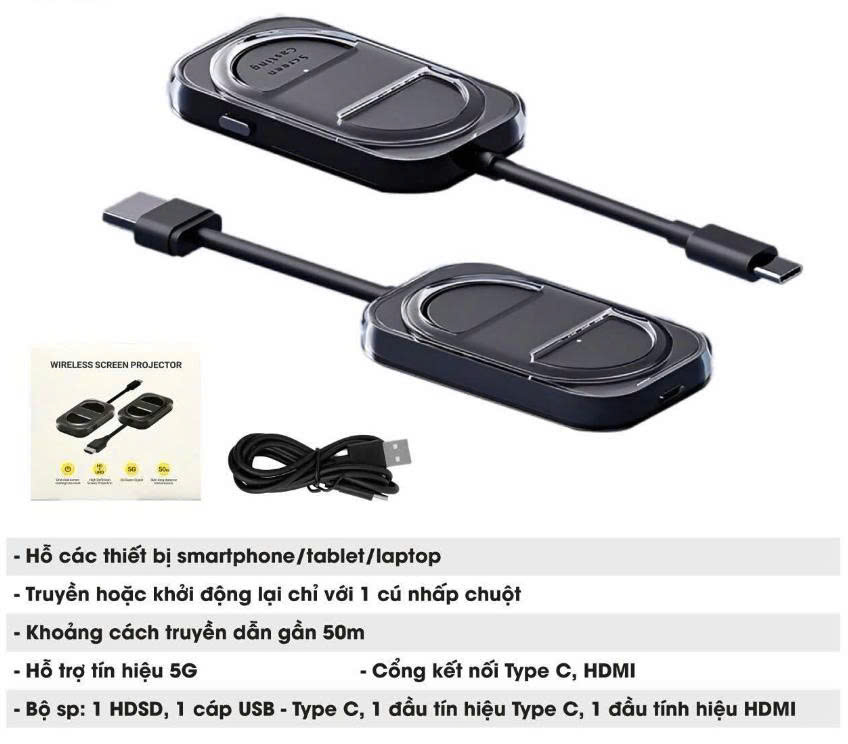 Bộ thu phát HDMI không dây 50M HDMI Wireless ( Bộ mở rộng HDMI không dây )