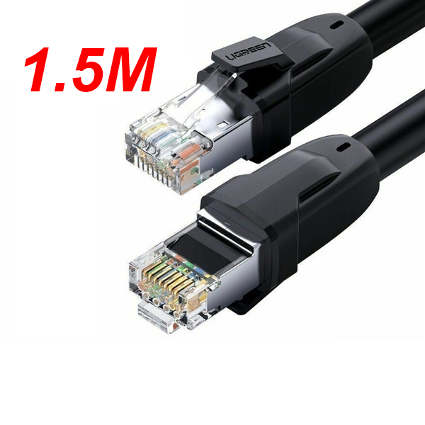 Cáp Mạng Cat 8 Dài 1.5M 24AWG Đúc Sẵn 2 Đầu S/FTP Ugreen 70328