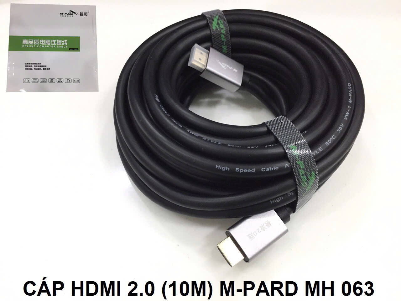 CÁP HDMI DÀI 10M 2.0/4K M-PARD MH063