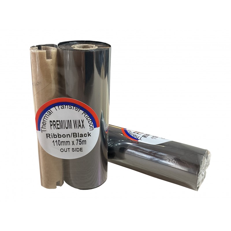 Ribbon WAX  110mm*75m ( dùng cho Zebra GC420t)