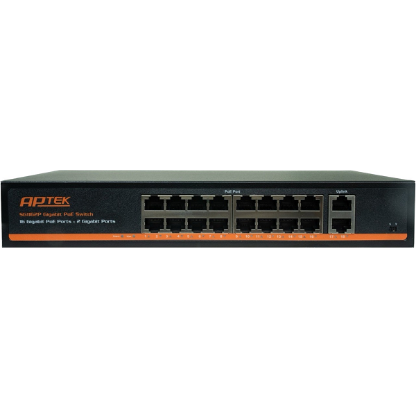 SG1162P Switch 16 port PoE Gigabit - chuyên dụng cho WiFi Gigabit, camera