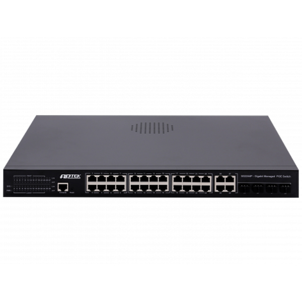 SG2244P - Switch 24 Port PoE L2 Managed Gigabit Switch with 2 Gigabit Lan & 2 slot SFP uplink