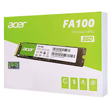 Ổ cứng SSD gắn trong ACER, PCIe Gen3 M.2, FA100-1TB, 3300MB/s, Model: FA100-1TB