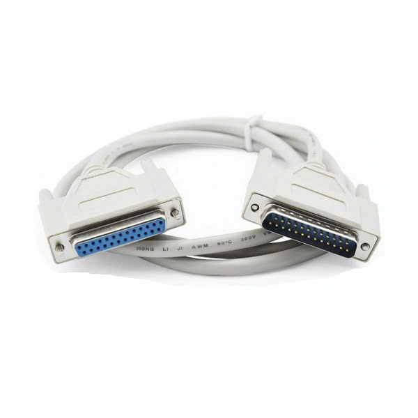 Cáp Com DB25 1 đầu âm 1 đầu dương