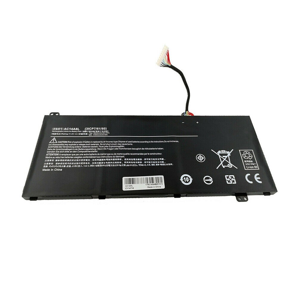 Pin dùng cho laptop Acer VN7-571,VN7-571G,VN7-572,VN7-572G,VN7-591 (AC14A8L)