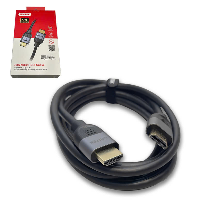 Cáp HDMI 2.1 8K dài đến 5M UNITEK C11086GY-01