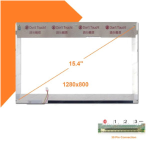 Màn hình laptop 15.4  Wide gương  Dùng cho Dell 1525,M1530,Hp CQ50,DV6000,DV67000,Toshiba A200,Sony VGN-NR