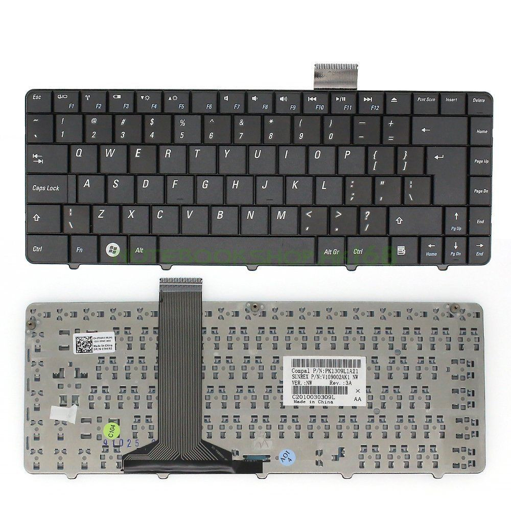 Bàn phím Dùng cho Dell Inspiron 1110