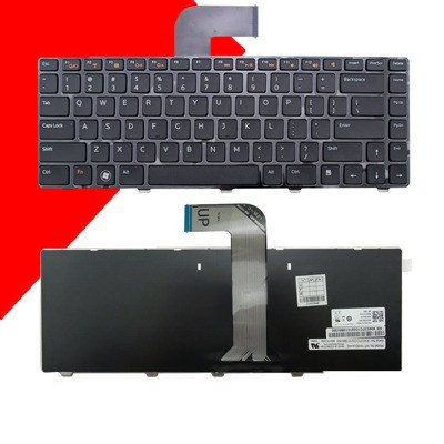 Bàn phím Dùng cho Dell Studio 1440 (Có Đèn) Cable Cong