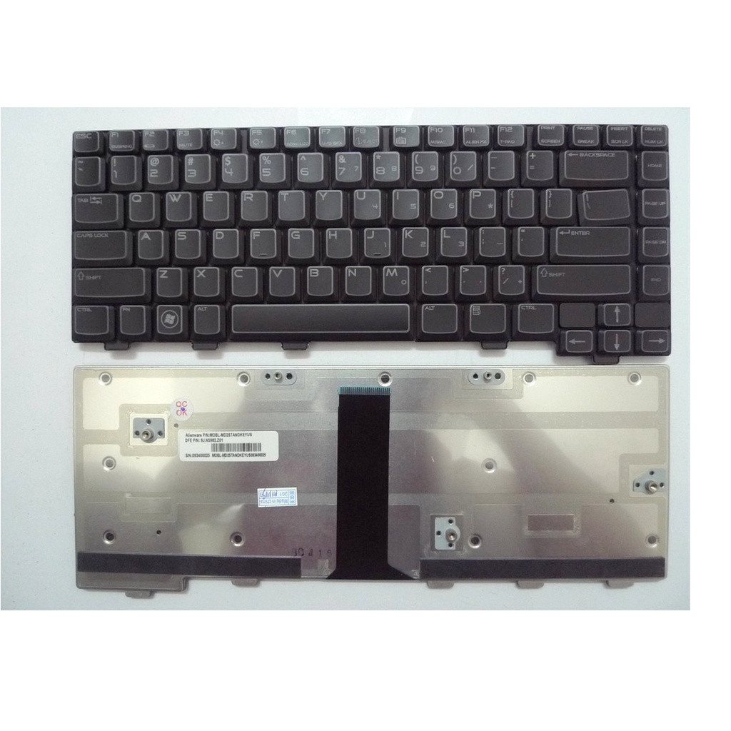 Bàn phím Dùng cho Dell Alienware M15X-R1,M17X-R1 (2018,2019) Có Đèn