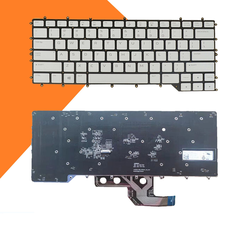 Bàn phím Dùng cho Dell Alienware M15X-R2,M17X-R2 (màu đen/ Trắng) Có Đèn