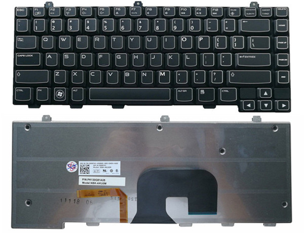 Bàn phím Dùng cho Dell Alienware M14X-R1 (Có Đèn)