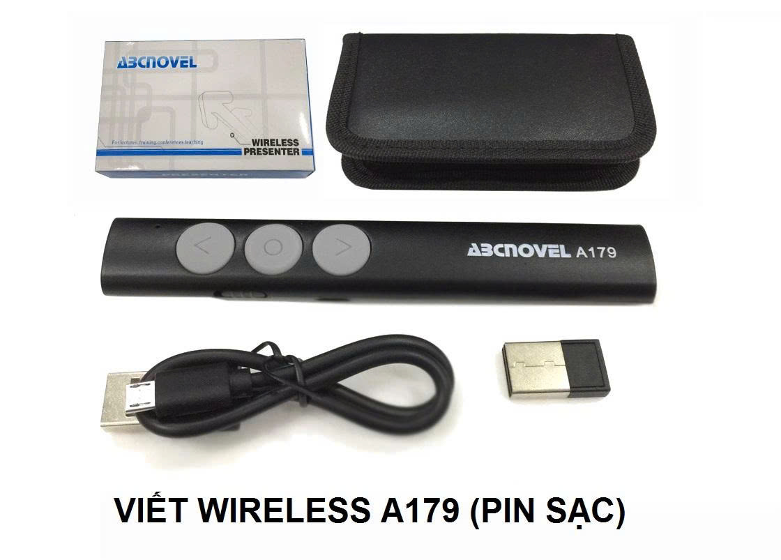 Bút trình chiếu ABCNOVEL A179 Wireless