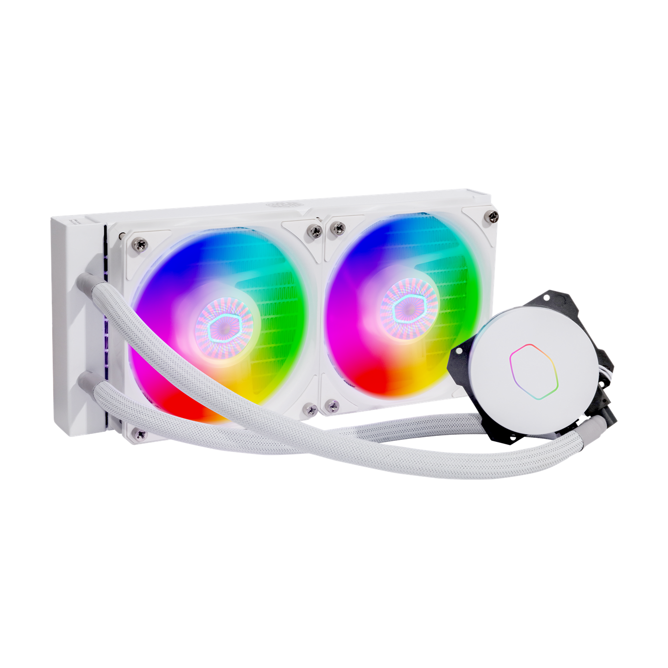 TẢN NHIỆT NƯỚC COOLER MASTER LIQUID ML240L V2 ARGB WHITE EDITION