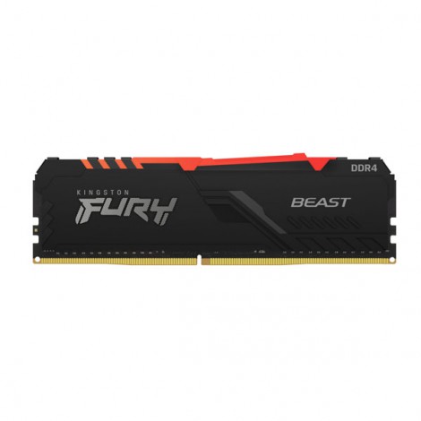 Ram DDR4 Kingston 16GB 3200MHz CL16 Fury Beast RGB KF432C16BB1A/16