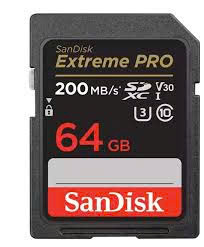 Thẻ nhớ SDHC SanDisk Extreme Pro U3 V30 200MB/s
