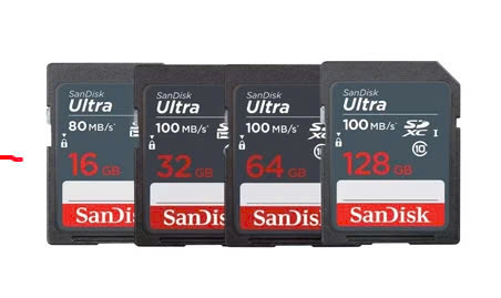 Thẻ nhớ SDHC SanDisk Class 10 100MB/s