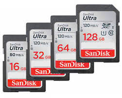 Thẻ nhớ SDHC SanDisk Ultra 120MB/s