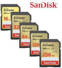Thẻ nhớ SDXC SanDisk Extreme U3 V30 128GB 180MB/s