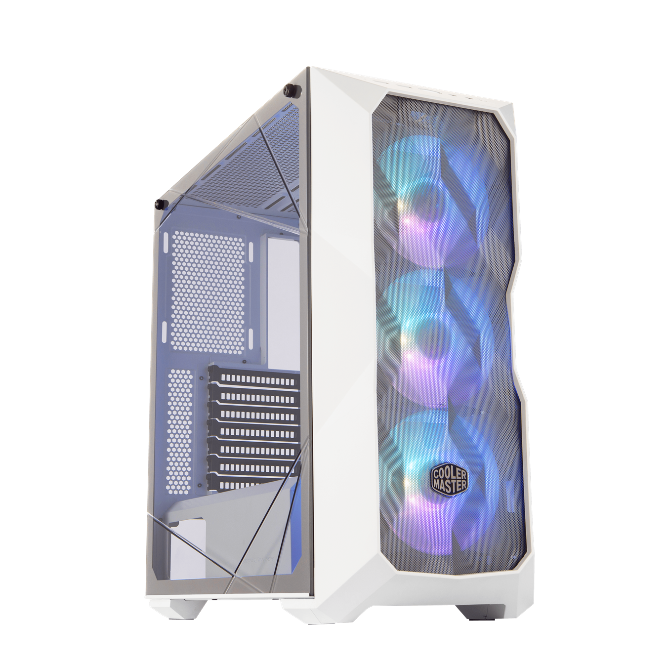 Case Cooler Master TD500 TG MESH WHITE ARGB