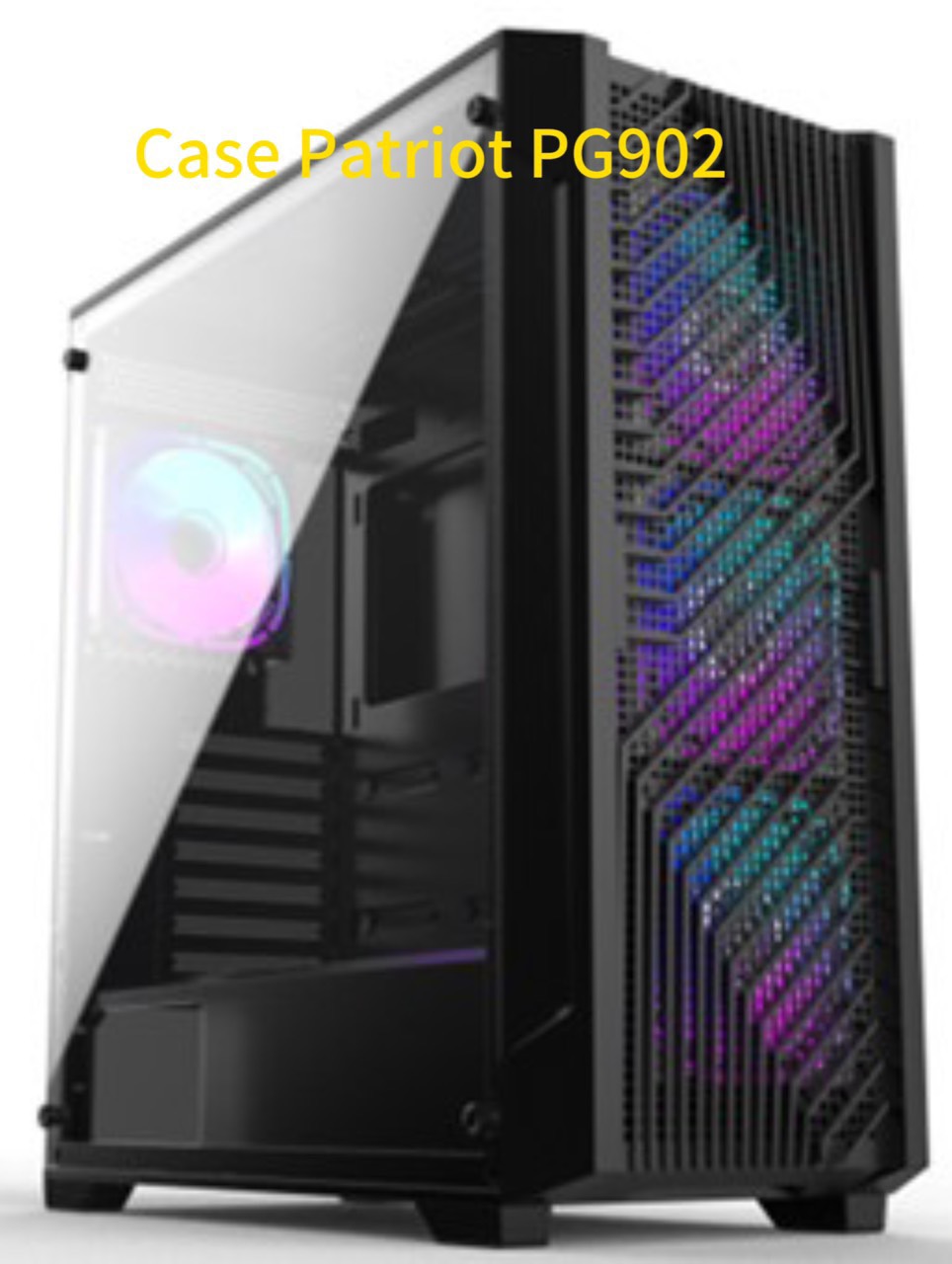 VỎ CASE PATRIOT PG902 3Fan RGB