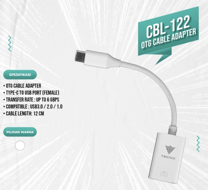 Đầu chuyển USB Type C to USB 3.0 Tecnix CBL-122