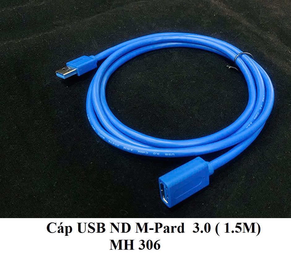CÁP USB NỐI DÀI 3.0 1M5 M-PARD MH306