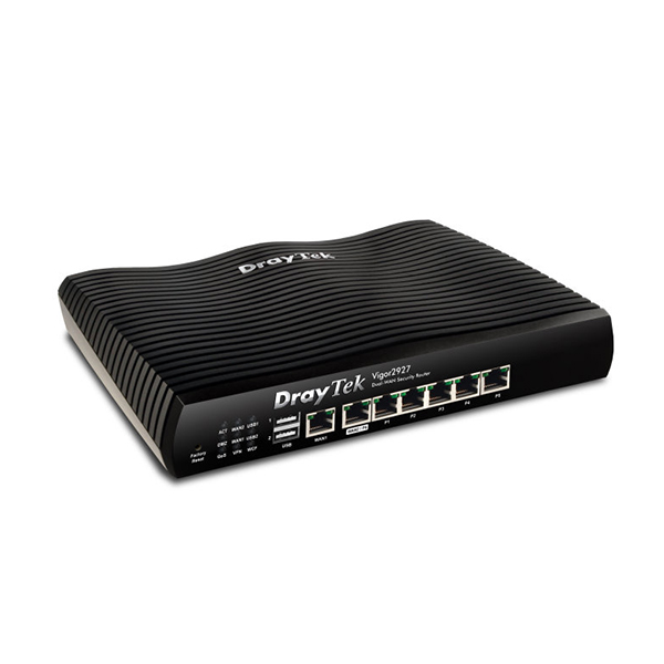 Vigor2927 High Througput Enterprise Dual Wan Load Balancing VPN Router - Router VPN Wan kép chuyên nghiệp cho Doanh Nghiệp / Nhà Hàng / Khách Sạn chịu tải 150 user- Hỗ trợ WiFi Marketing